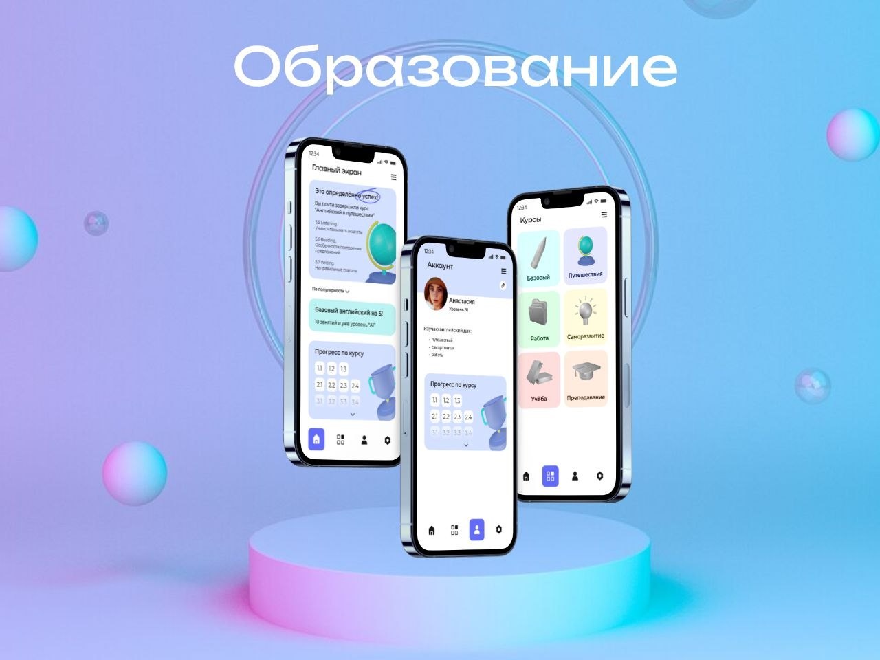 Мобильное приложение для онлайн-школы: курсы, прогресс, личный кабинет